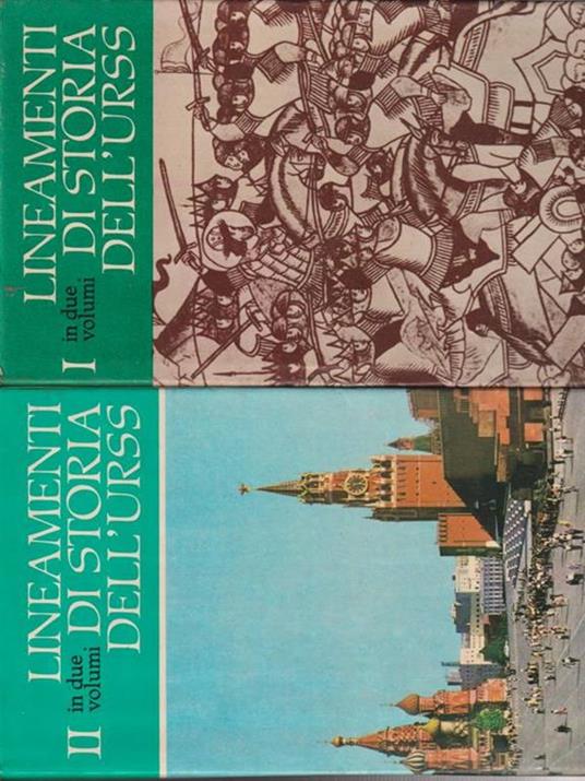 Lineamenti di Storia dell'Urss. 2voll - Nosov - copertina