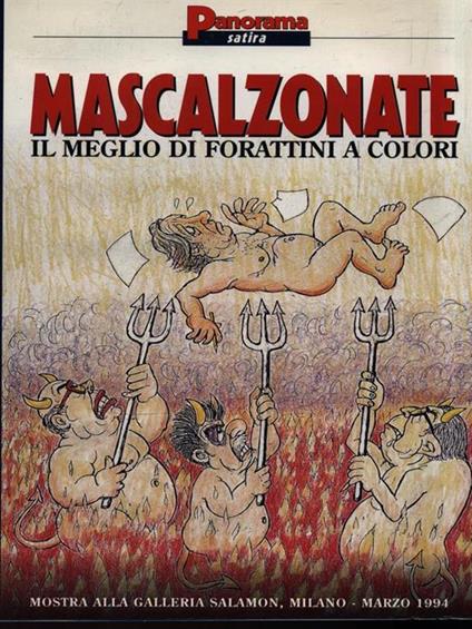 Mascalzone. Il meglio di Forattini a colori -   - copertina