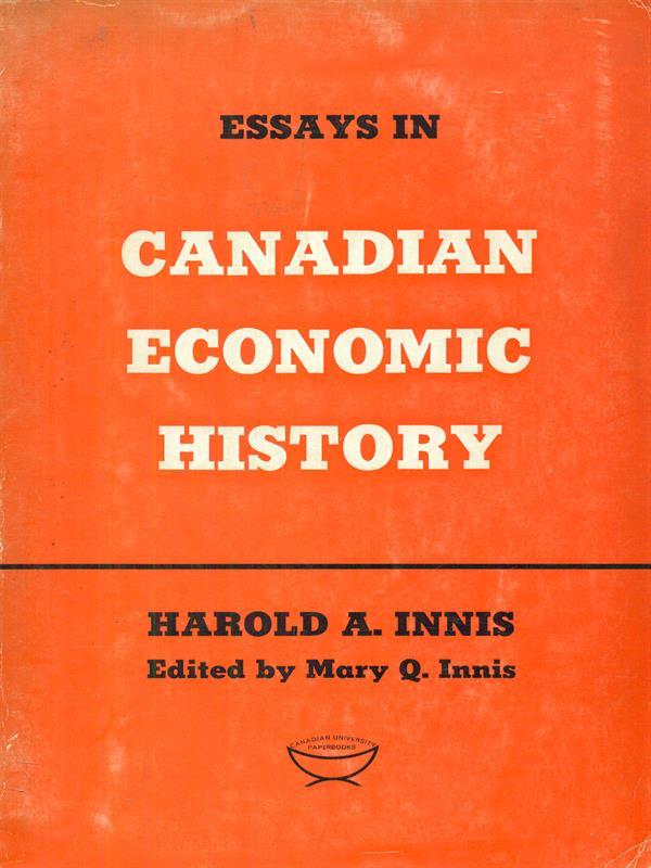 Essays in Canadian economic history