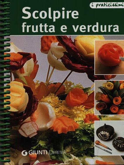 Scolpire frutta e verdura - copertina