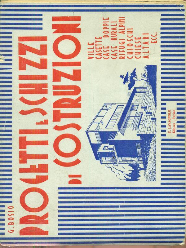 Progetti e schizzi di costruzioni