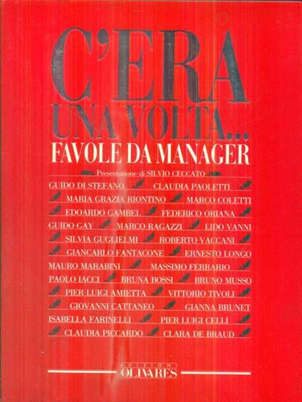 C'era una volta ... Favole da manager - copertina