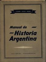 Manual de Historia Argentina. Tomo primero