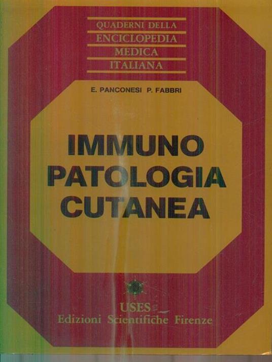 Immunopatologia cutanea - E. Panconesi - copertina