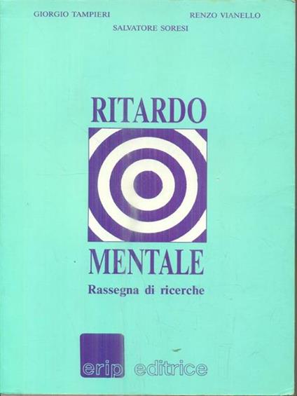 Ritardo mentale. Rassegna di ricerche -   - copertina
