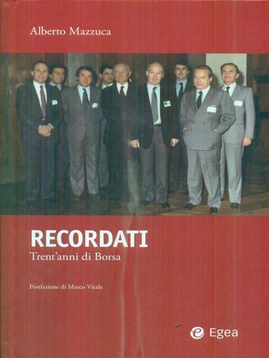 Recordati. Trent'anni di Borsa - Alberto Mazzuca - copertina