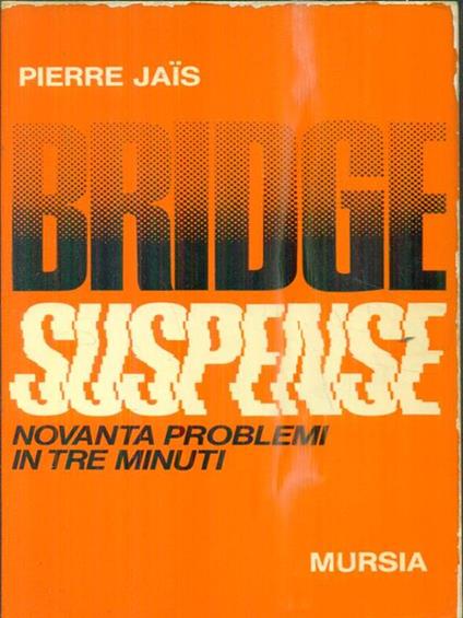 Bridge suspense - Pierre Jais - copertina