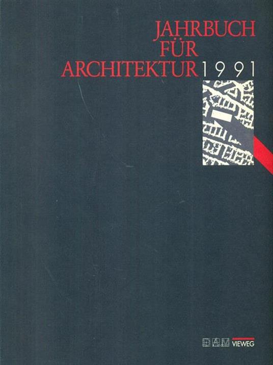 Jahrbuch fur architektur 1991 -   - copertina