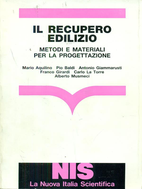 Il recupero edilizio