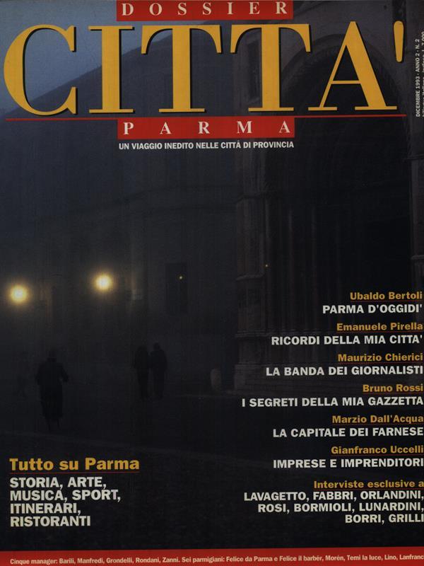 Dossier n. 2/dicembre 1993 - Parma