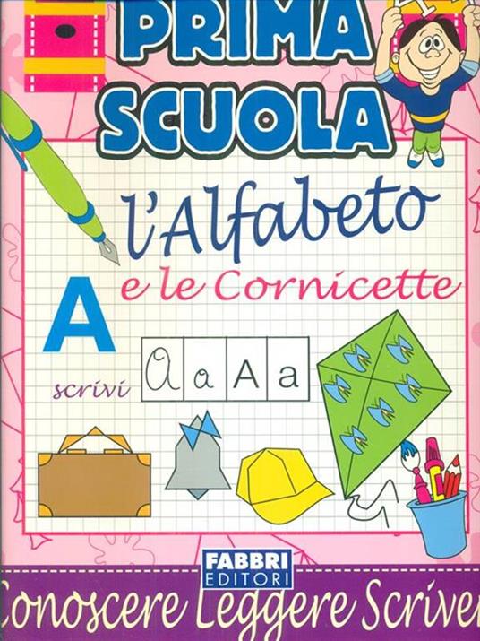 L' alfabeto e le cornicette - Teresa Marino - copertina