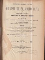 Repertorio generale annuale di giurisprudenza, bibliografia e legislazione 1922