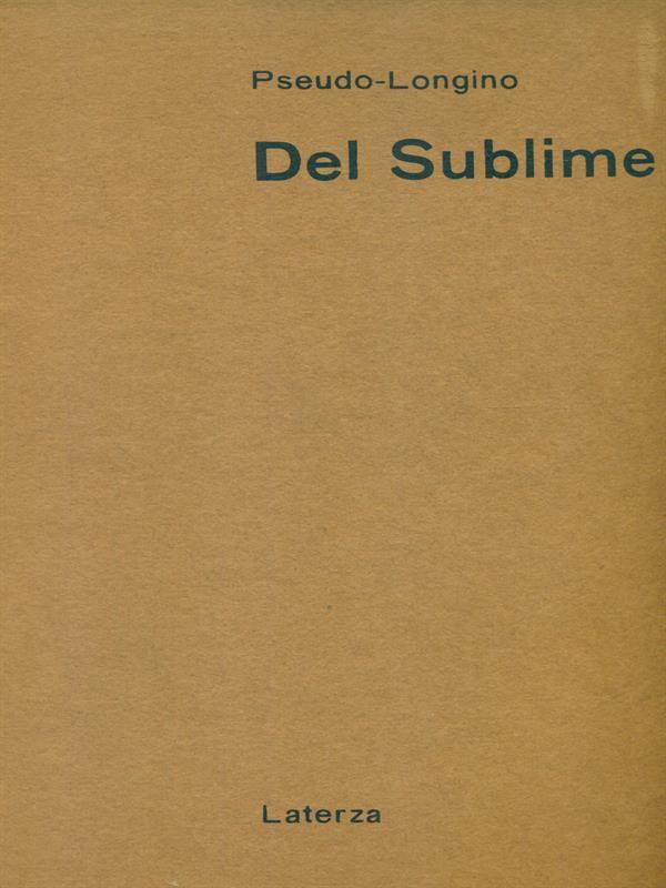 Del sublime