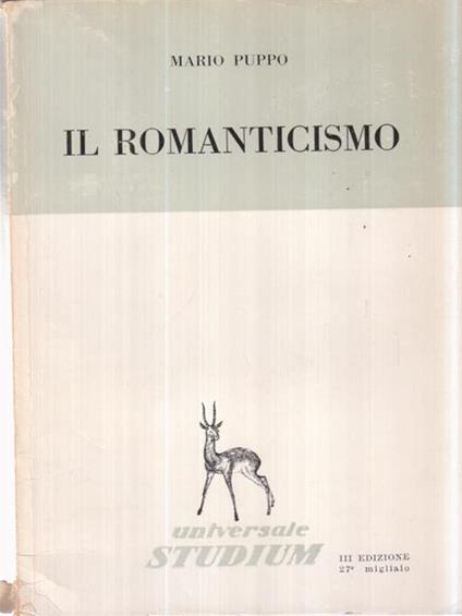 Il romanticismo - Mario Puppo - copertina