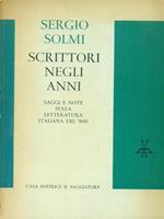Scrittori negli anni