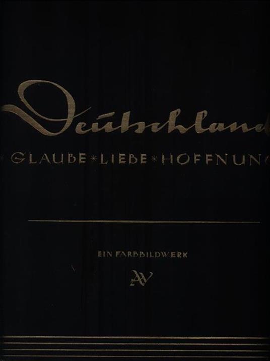 Deutschland Glaube - Liebe - Hoffnung - Kurt Peter Karfeld - copertina