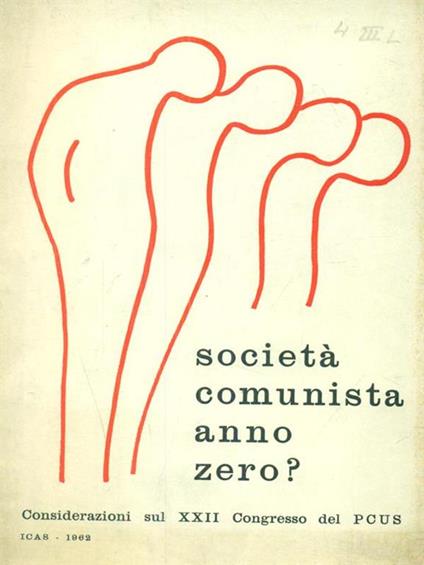 Società comunista anno zero -   - copertina
