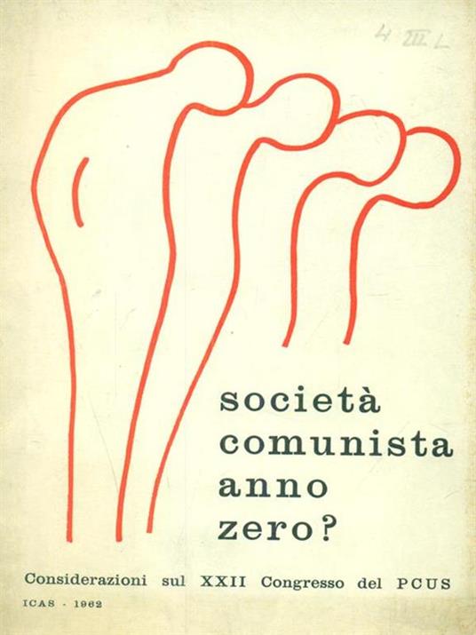 Società comunista anno zero -   - copertina
