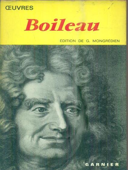 Oeuvres de Boileau - Nicolas Boileau - copertina