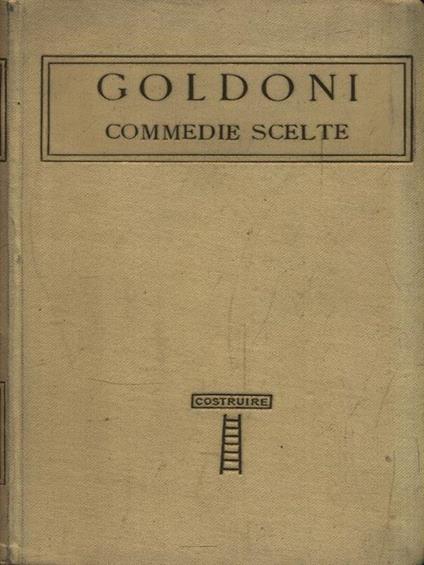 Commedie scelte - Carlo Goldoni - copertina
