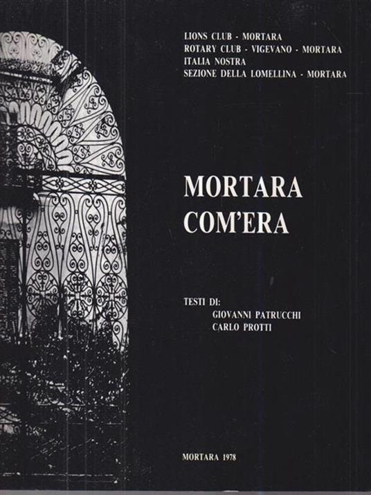 Mortara com'era -   - copertina