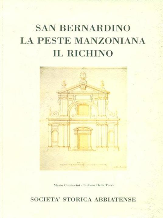San Bernardino La peste manzoniana Il richino - Mario Comincini - copertina