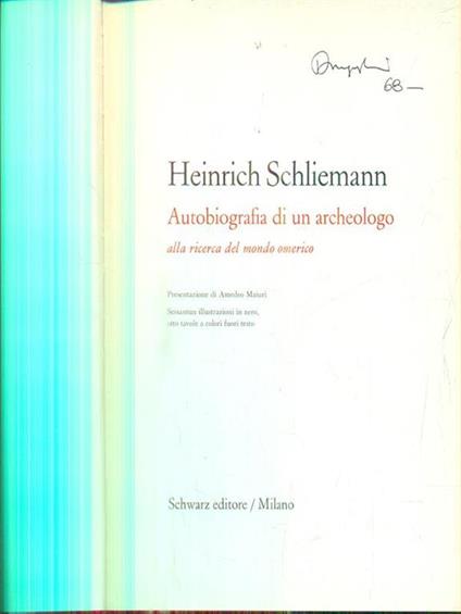 Heinrich Schliemann -   - copertina