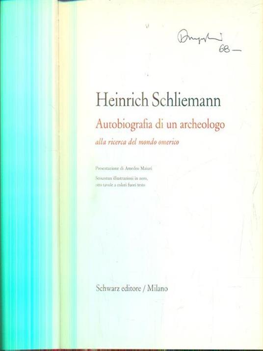 Heinrich Schliemann -   - copertina