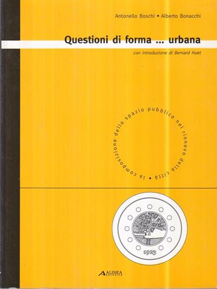 Questioni di forma urbana -   - copertina