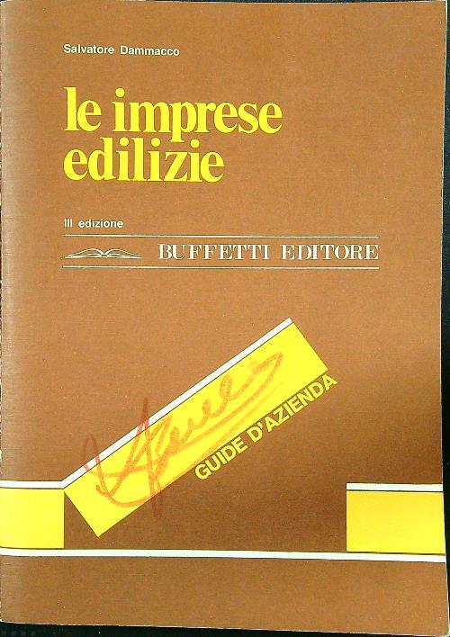 Le imprese edilizie