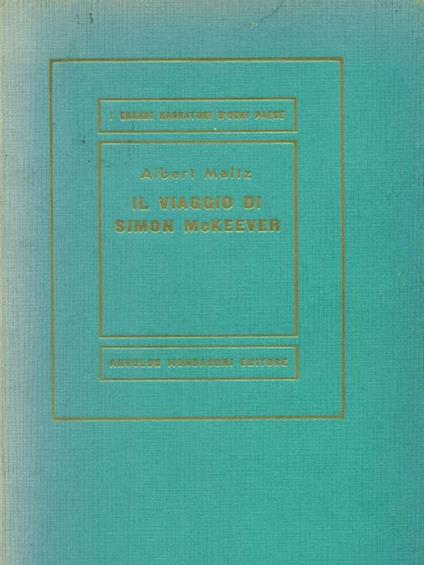 Il  viaggio di Simon McKeever - Albert Maltz - copertina