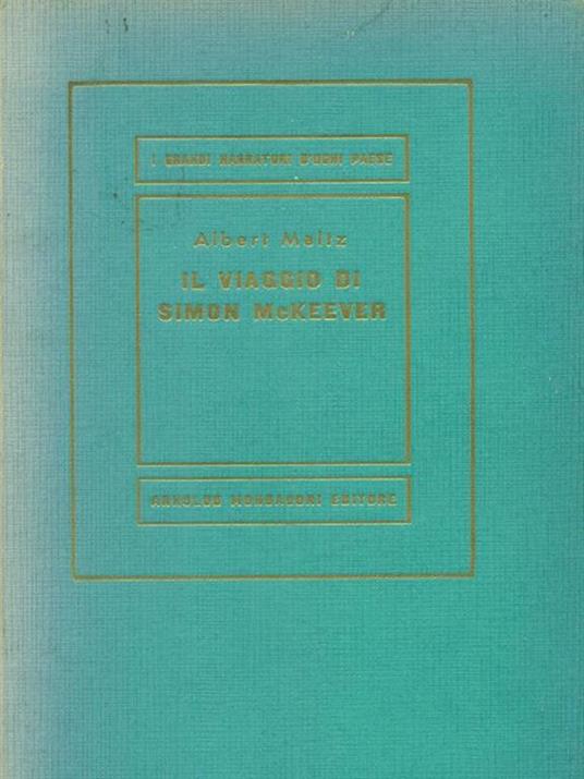 Il  viaggio di Simon McKeever - Albert Maltz - copertina