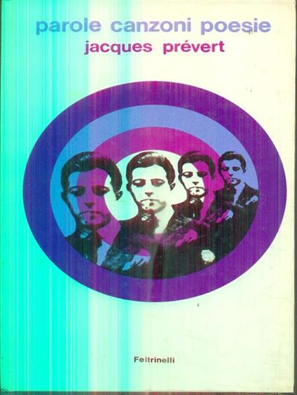 Parole canzoni poesie - Jacques Prévert - copertina