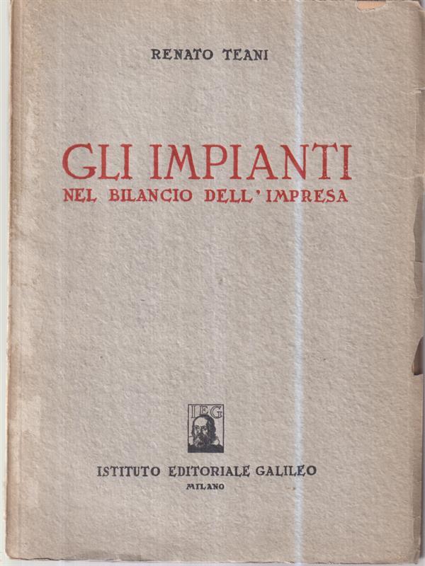 Gli impianti nel bilancio dell'impresa
