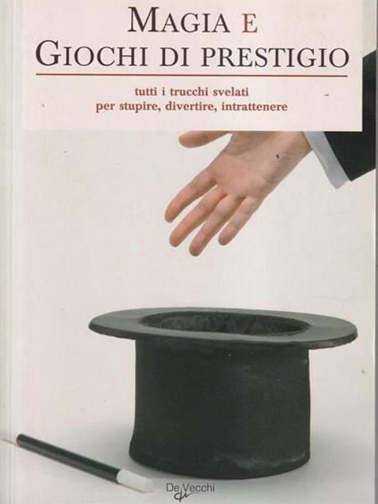 Magia e giochi di prestigio - copertina