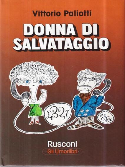 Donna di salvataggio - Vittorio Paliotti - copertina