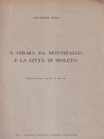 S. Chiara da Montefalco e la città di Spoleto