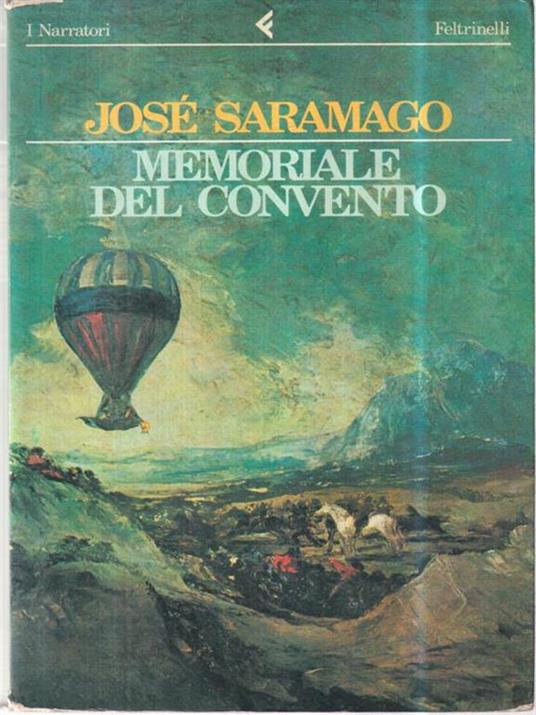 Memoriale del convento - José Saramago - copertina