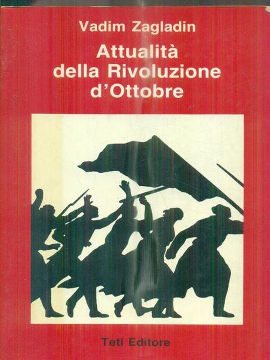 Attualità della rivoluzione d'ottobre - Vadim Zagladin - copertina