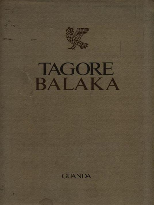 Balaka - Rabindranath Tagore - copertina