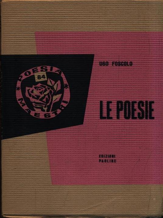 Le poesie - Ugo Foscolo - copertina
