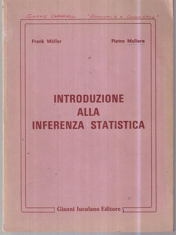 Introduzione alla inferenza statistica