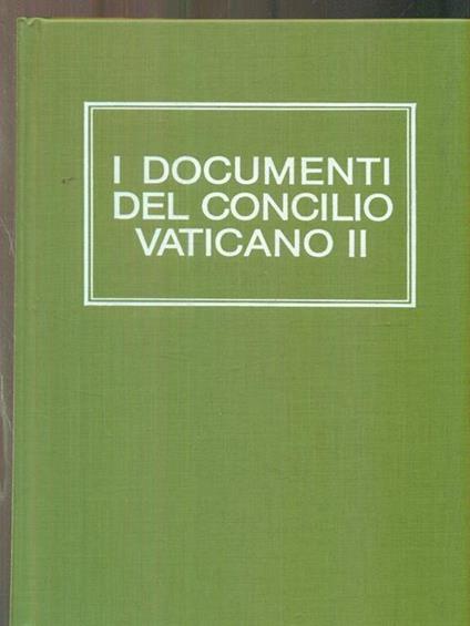 I documenti del concilio vaticano II -   - copertina