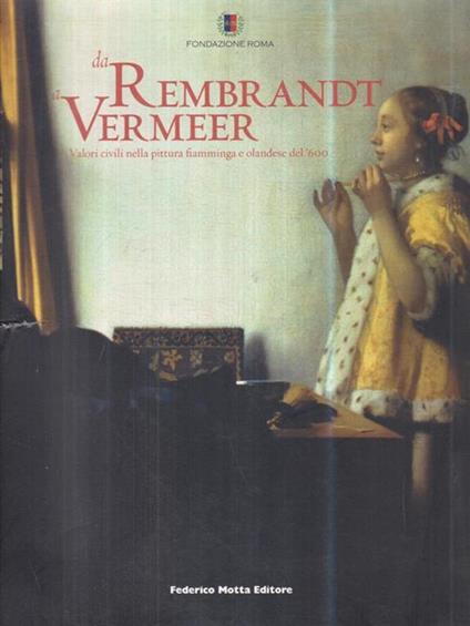 Da Rembrandt a Vermeer - copertina