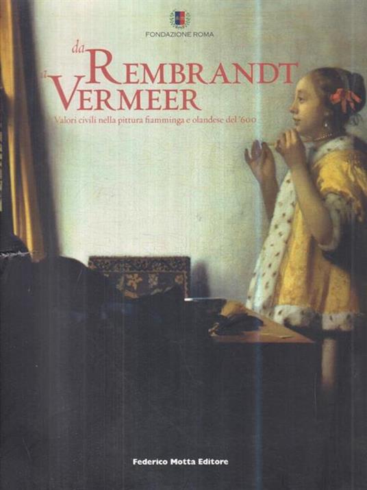 Da Rembrandt a Vermeer - copertina