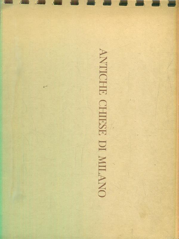 Antiche chiese di Milano