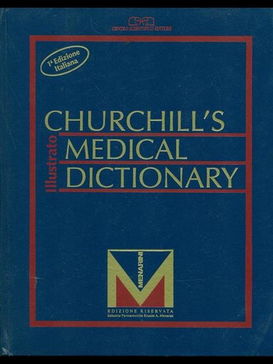 Churchill's medical dictionary illustrato - copertina