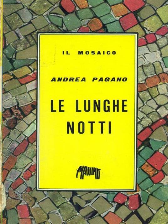 Le  lunghe notti - Alessandro Pagano - copertina