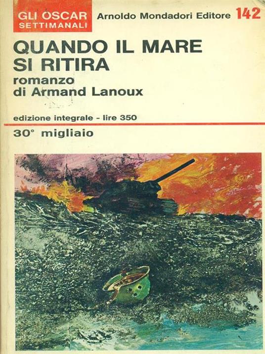 Quando il mare si ritira - Armand Lanoux - copertina