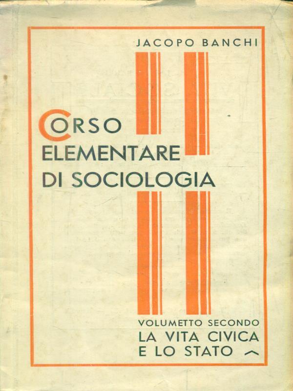 Corso elementare di sociologia. Vol 2